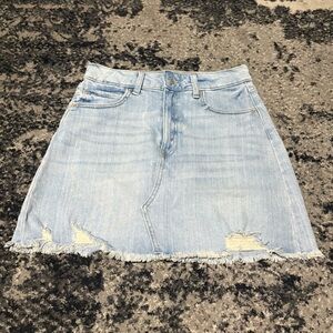 Wild Fable Denim Distressed Skirt Size S